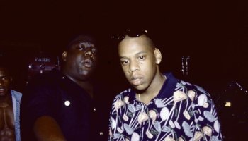 The Notorious BIG & Jay-Z At A Party