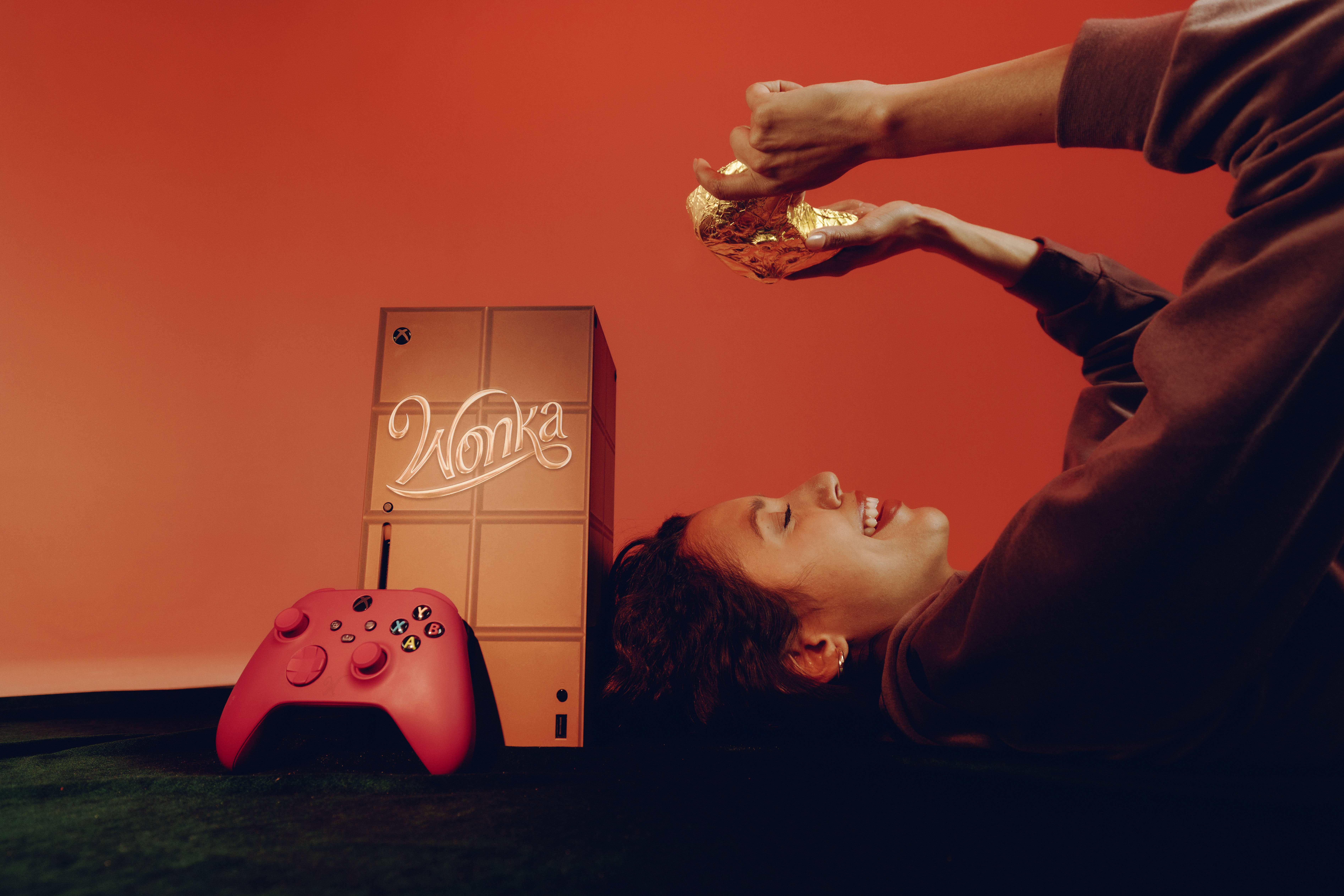 Xbox on X: Now that looks delicious 🤤 Follow and RT with  #XboxWonkaSweepstakes for a chance to win a custom @WonkaMovie Xbox Series  X & display, Edible Chocolate controller & chocolates! #WonkaMovie