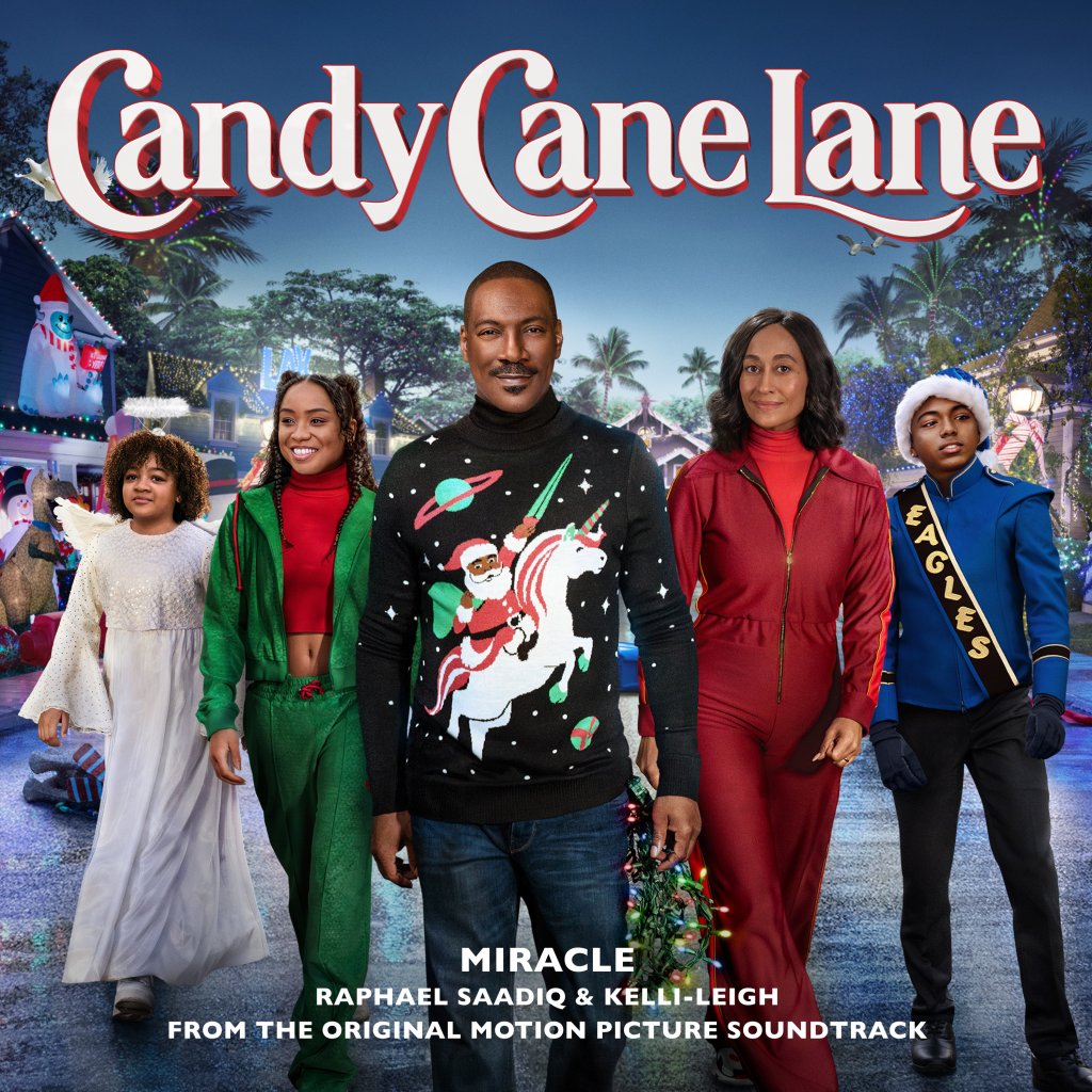 Raphael Saadiq Drops “Miracle” ft. Kelli-Leigh From ‘Candy Cane Lane Soundtrack’