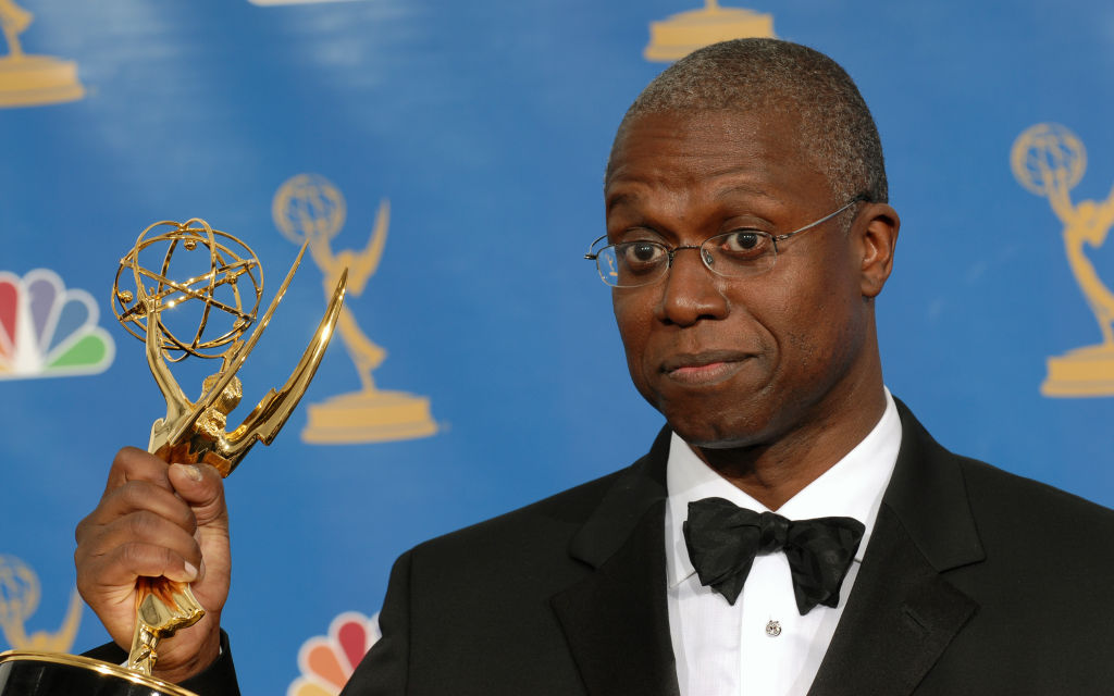 Actor Andre Braugher at Emmy Awards Show