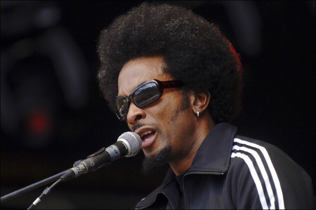 Rock en Seine 2005: Concert of US singer Amp Fiddler