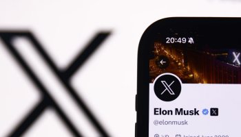X App And Elon Musk Account Photo Illustration