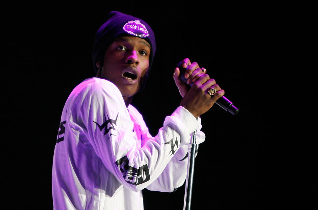 A$AP Rocky Opens Rihanna's "Diamonds" World Tour - New York, NY