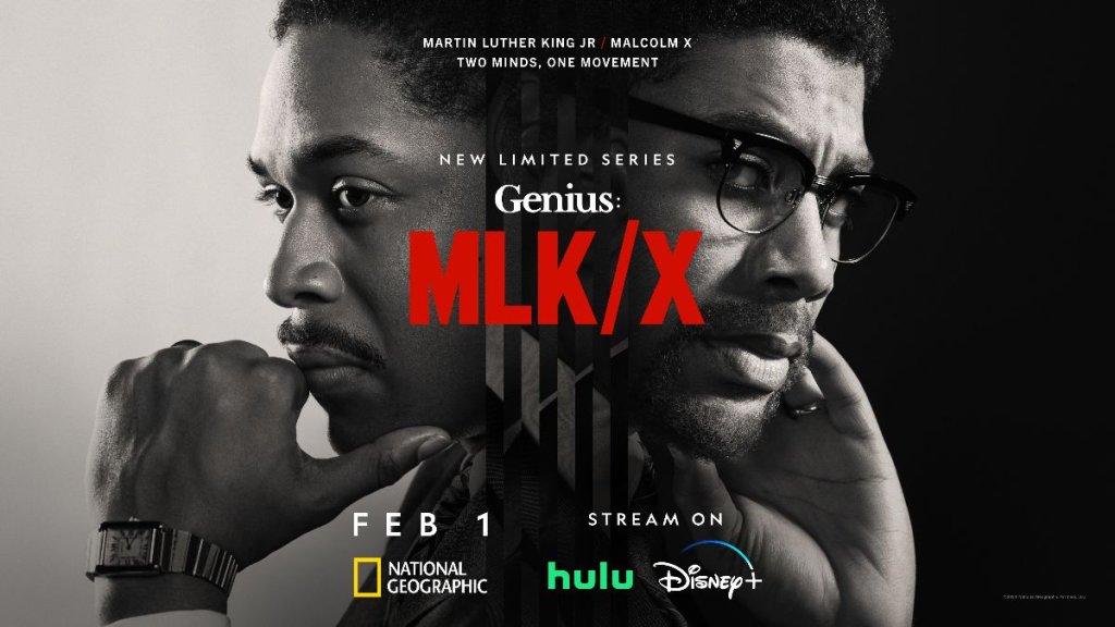 Genius: MLK/X Key Art