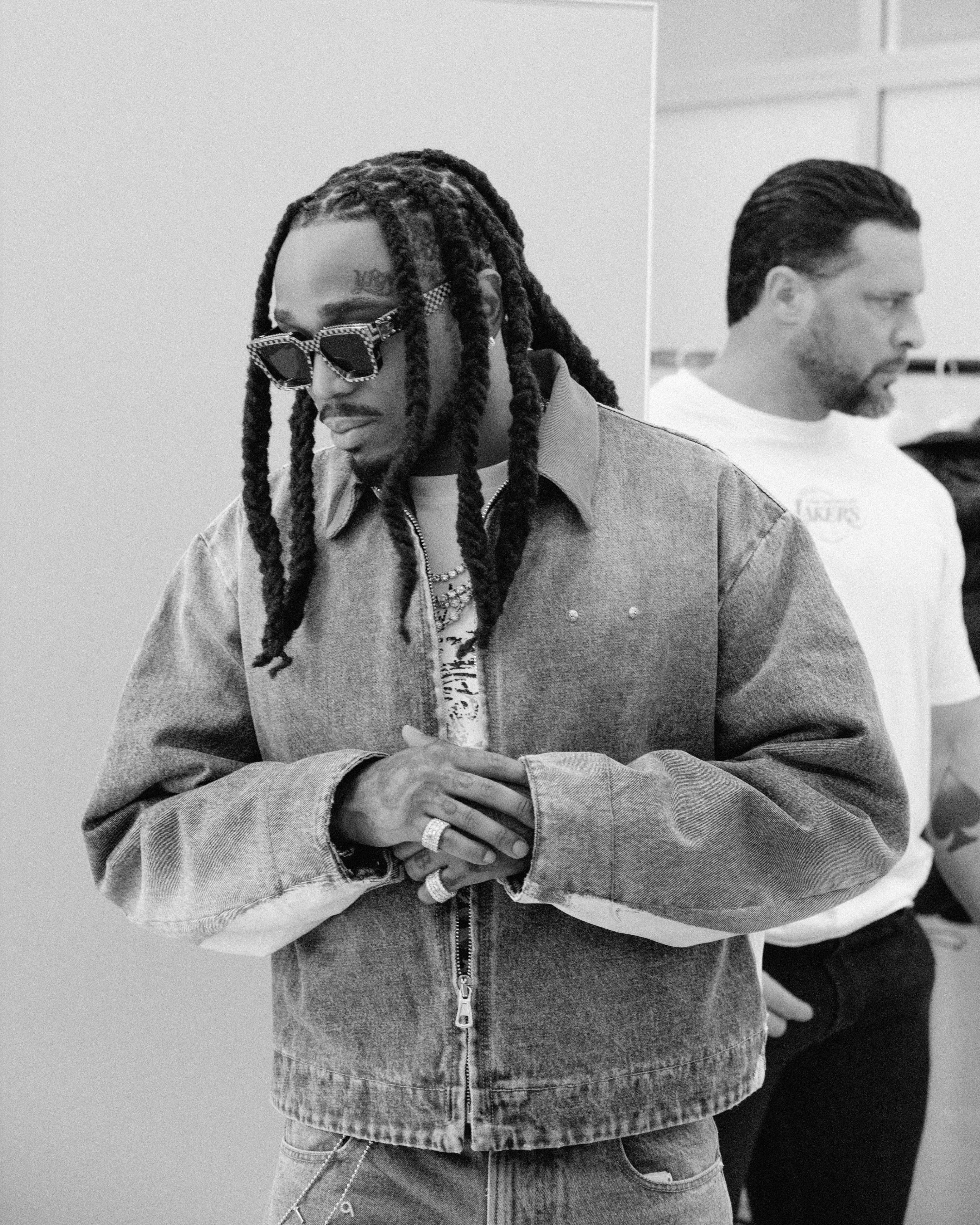 Quavo On Hand For 1989 STUDIO FW24 Collection Debut
