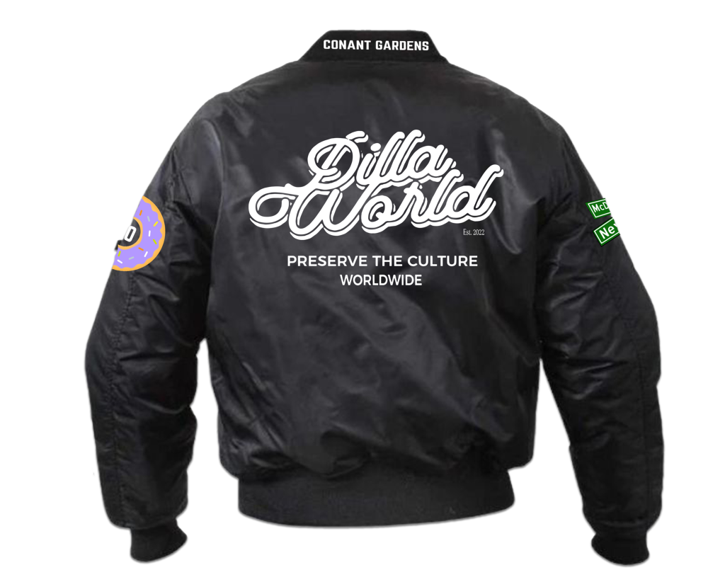 Give Lyrics x Dilla World jackets