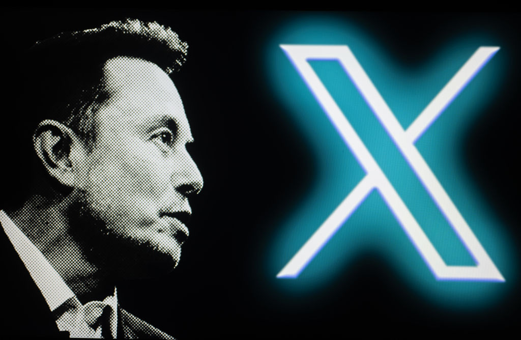 X Social Media - Elon Musk - Photo Illustration