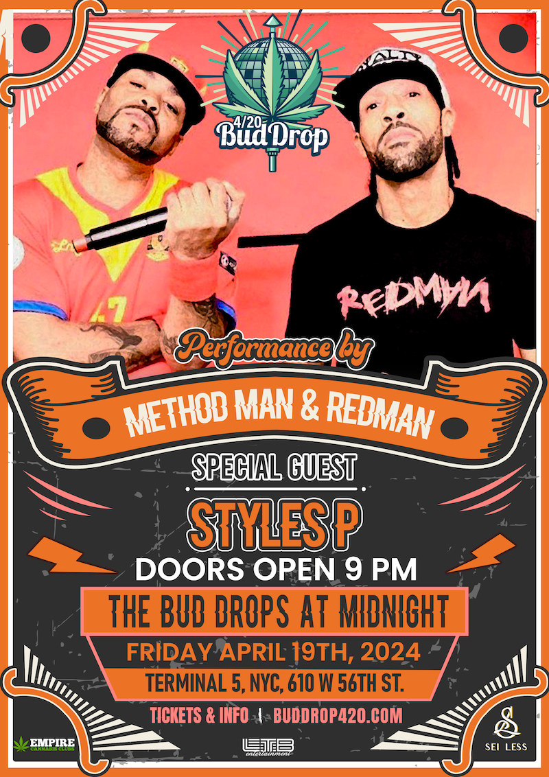 Method Man & Redman To Rock The House At BUD DROP #MethodManRedman