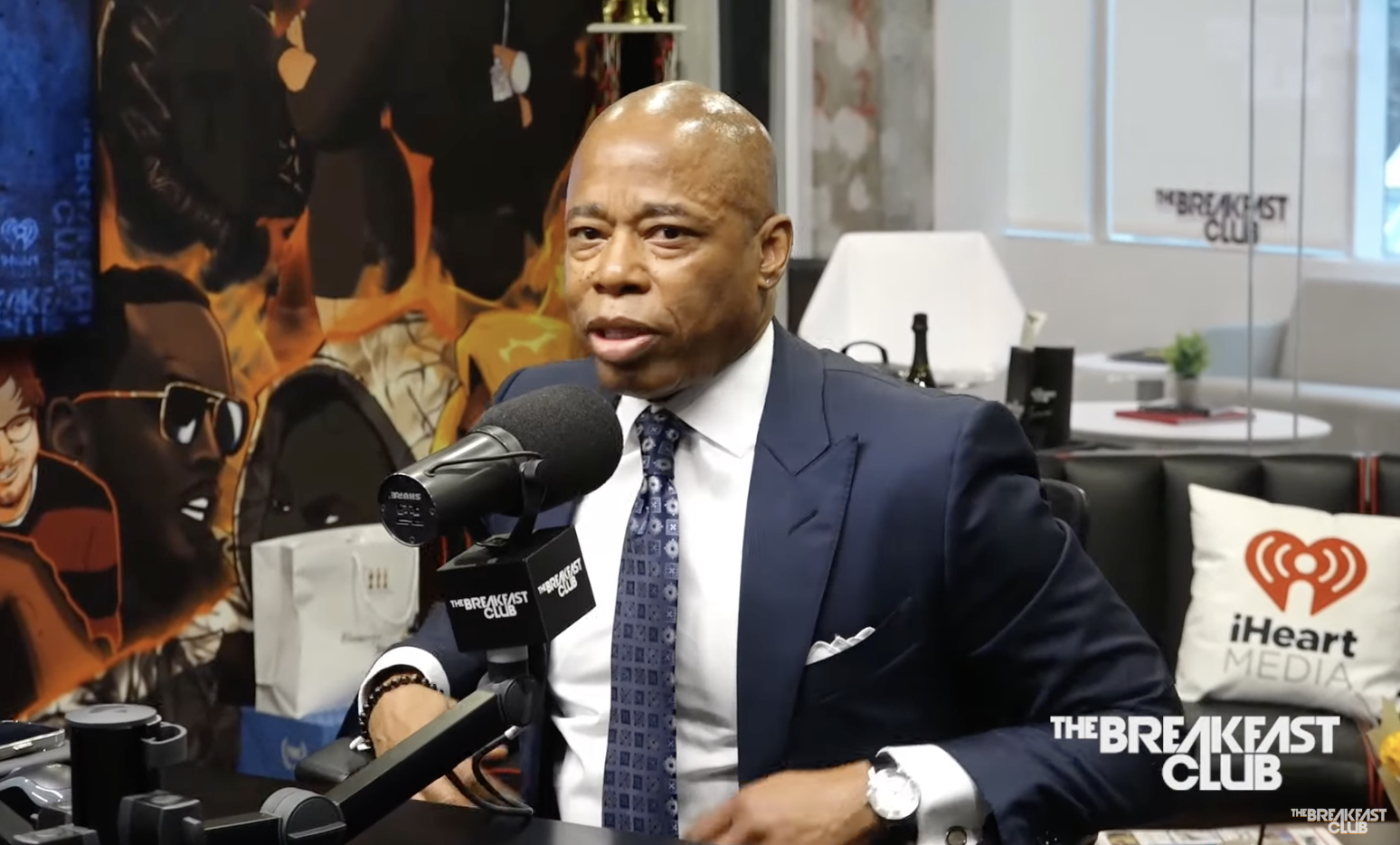 Mayor Adams on The Breakfast Club