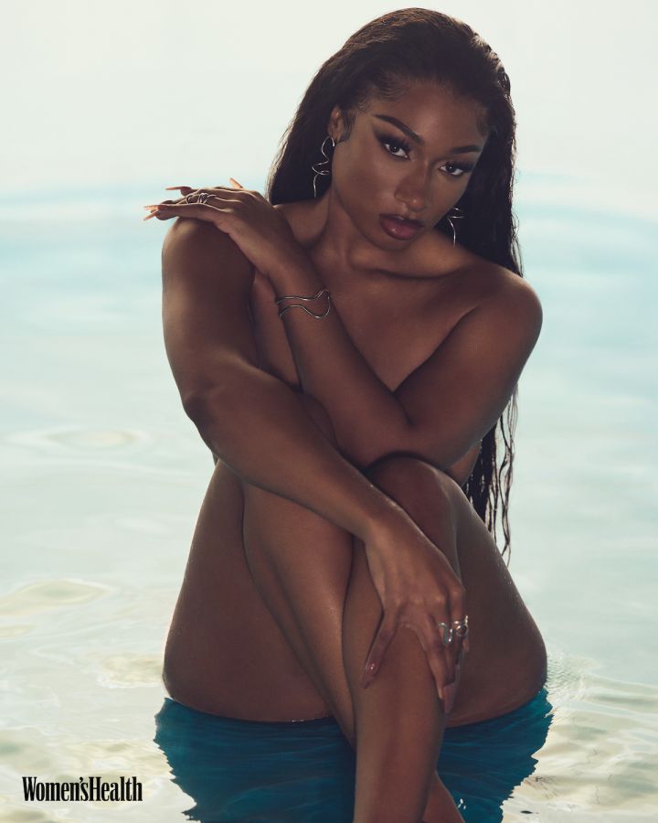Megan Pete aka Megan Thee Stallion featured in Women's Health Magazine Body Issue cover story