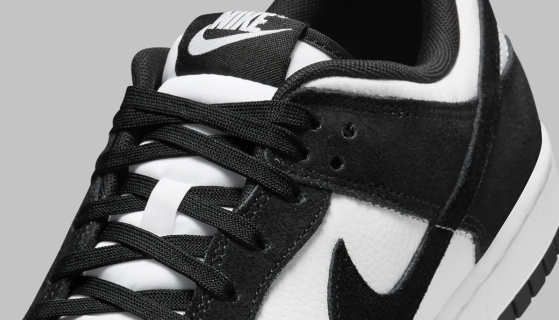 The Nike “Panda” Dunk Low Getting A New Suede Makeover