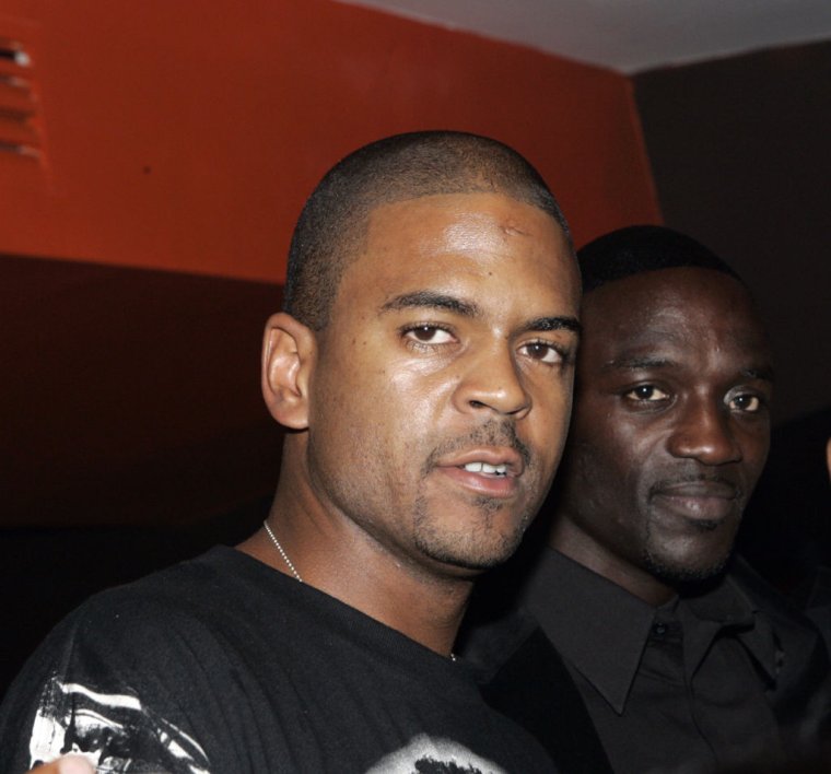 Shakir Stewart was minding his business...