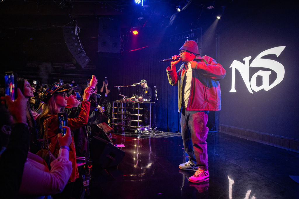 Nonprofit Stand With Crypto, which was set up by the cryptocurrency company Coinbase, holds a get-out-the-vote rally in Hollywood, featuring the rapper Nas