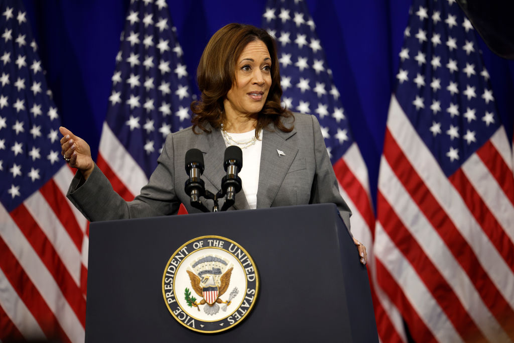 Vice President Harris Holds Campaign Event In Maryland On Anniversary of Roe v. Wade Being Overturned