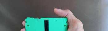 Floppy diskette on hand