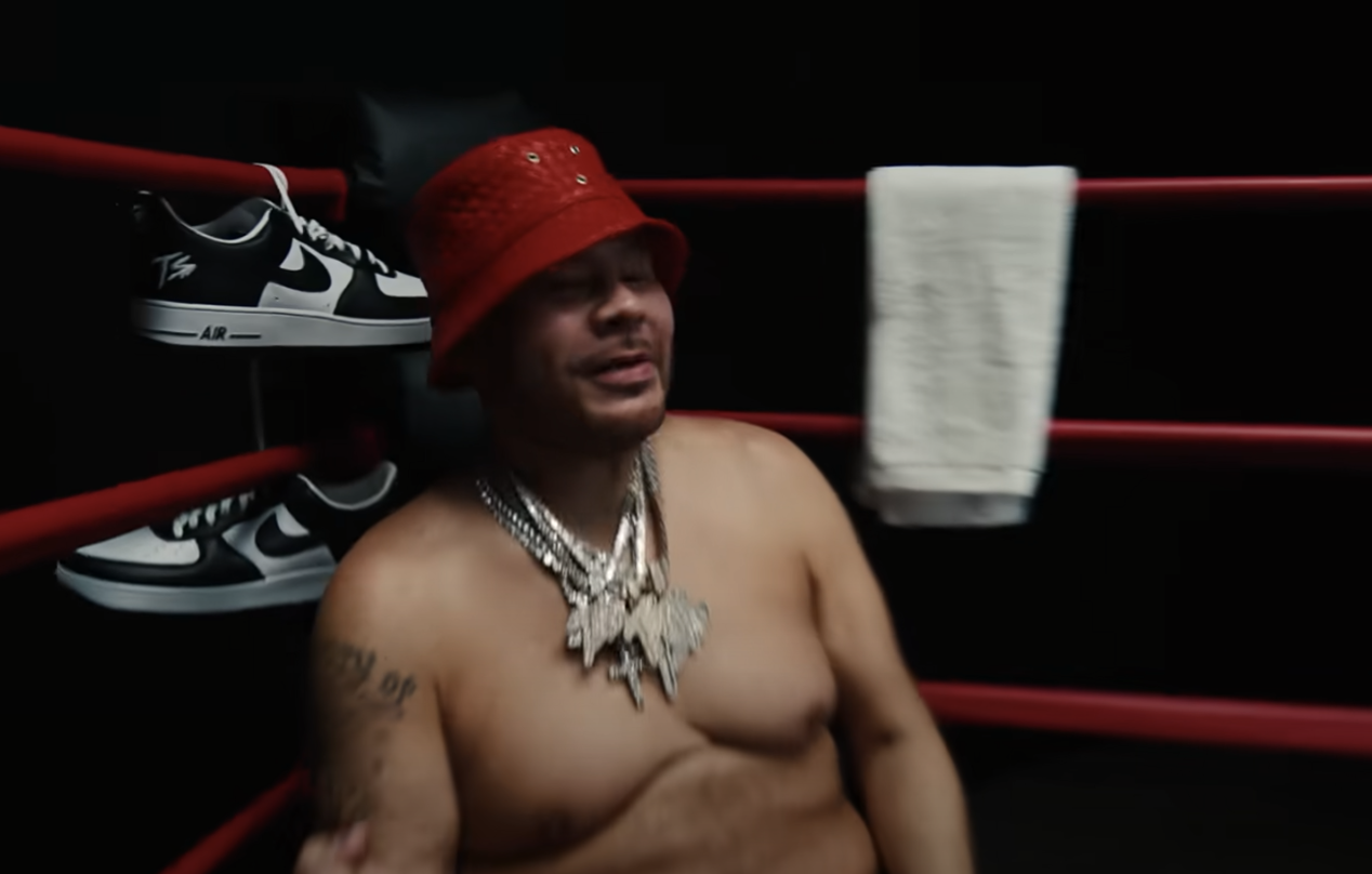 Fat Joe topless video
