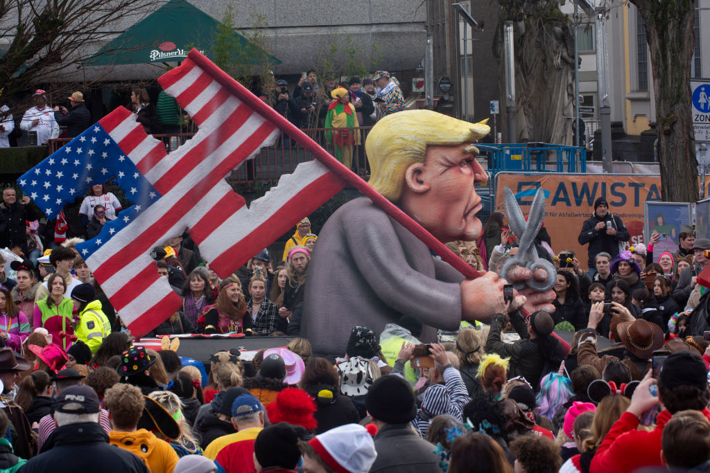 Rose Monday Parade In Duesseldorf