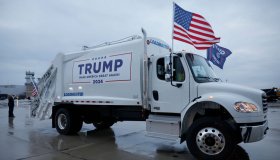 Donald Trump Campaigns In The Swing State Of Wisconsin