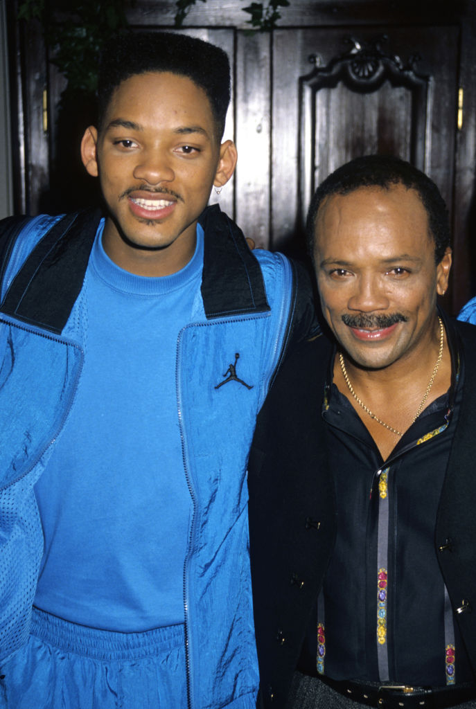 On The Set Of "Fresh Prince Of Bel Air"