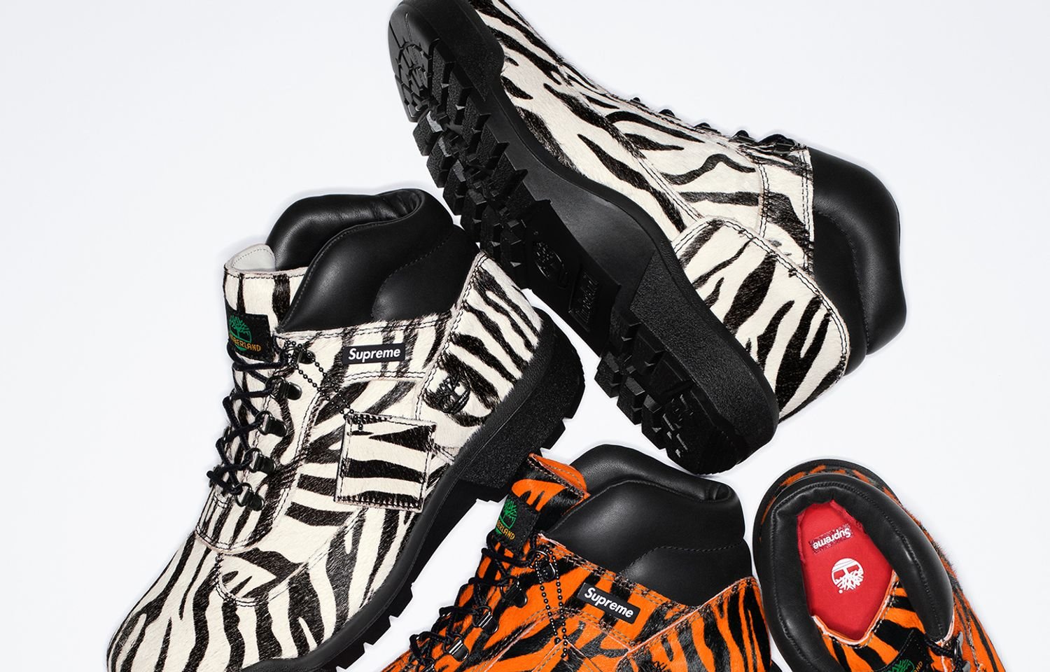 SUPREME Releases Animal Print Timberland Field Boots SUPREME Releases Animal Print Timberland Field Boots