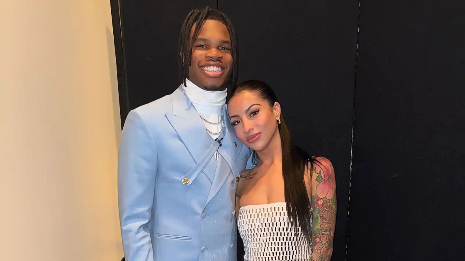 10 Photos Of Heisman Winner Travis Hunters Fiance, Leanna Lenee