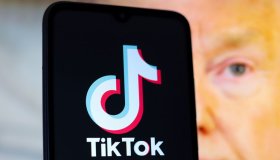 President Donald Trump Profile And TikTok Illustrations