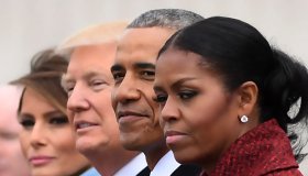 TOPSHOT-US-POLITICS-TRUMP-INAUGURATION-SWEARING IN