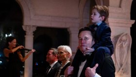 President-Elect Donald Trump Delivers Remarks On New Years Eve At Mar-A-Lago Club