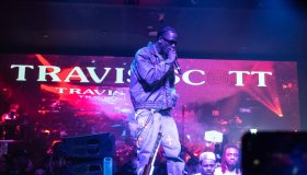 Travis Scott Performs at E11EVEN Miami for the Official Rolling Loud Afterparty