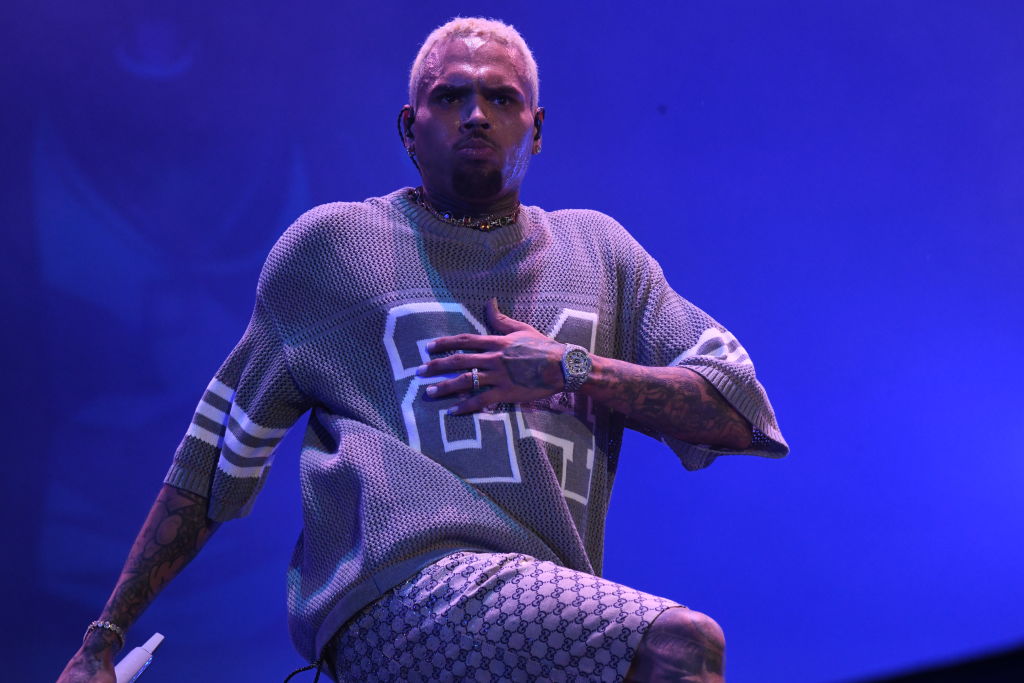 American Artist Chris Brown Performs In South Africa