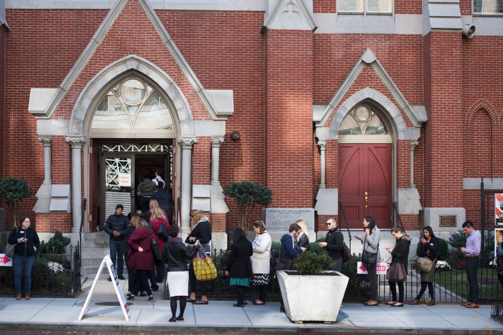 Long lines on General Election Day
