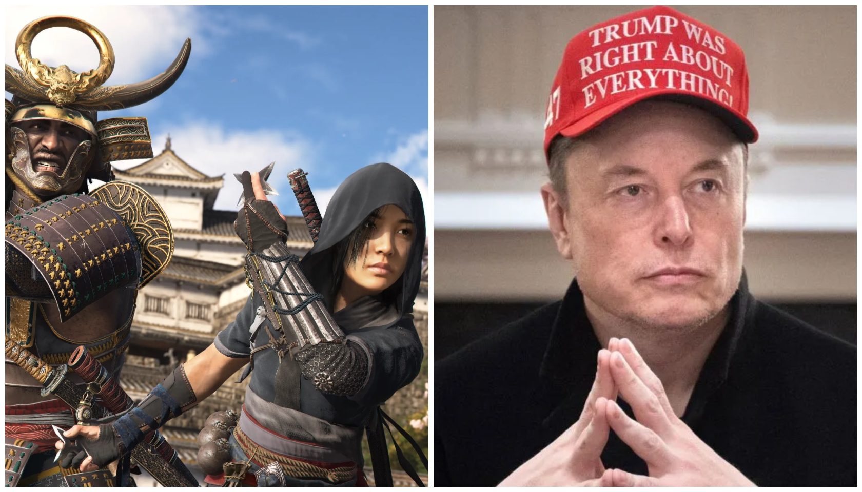 'Assassin's Creed Shadows' Fries Elon Musk On His Own Sh*t