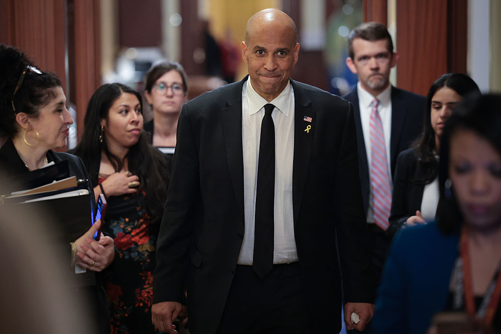 Sen. Booker Delivers Record Setting Floor Speech Protesting Trump