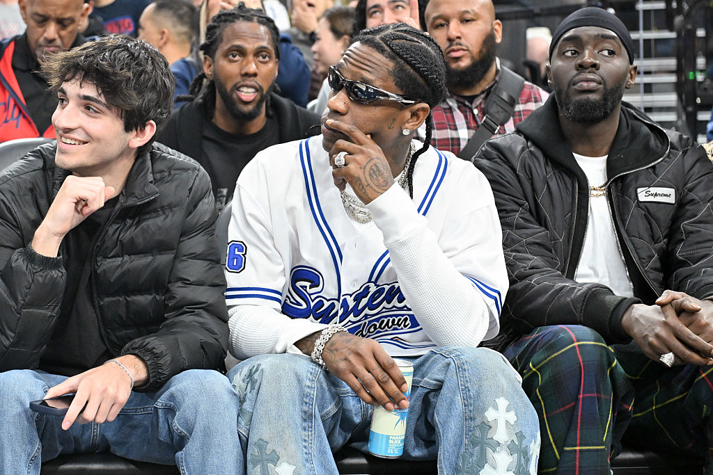 Celebrities At The Los Angeles Lakers Game