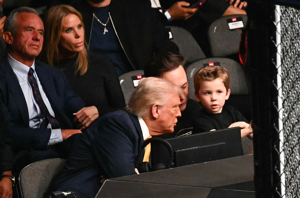 Cheryl Hines Gets Snubbed By Donald Trump At UFC 314