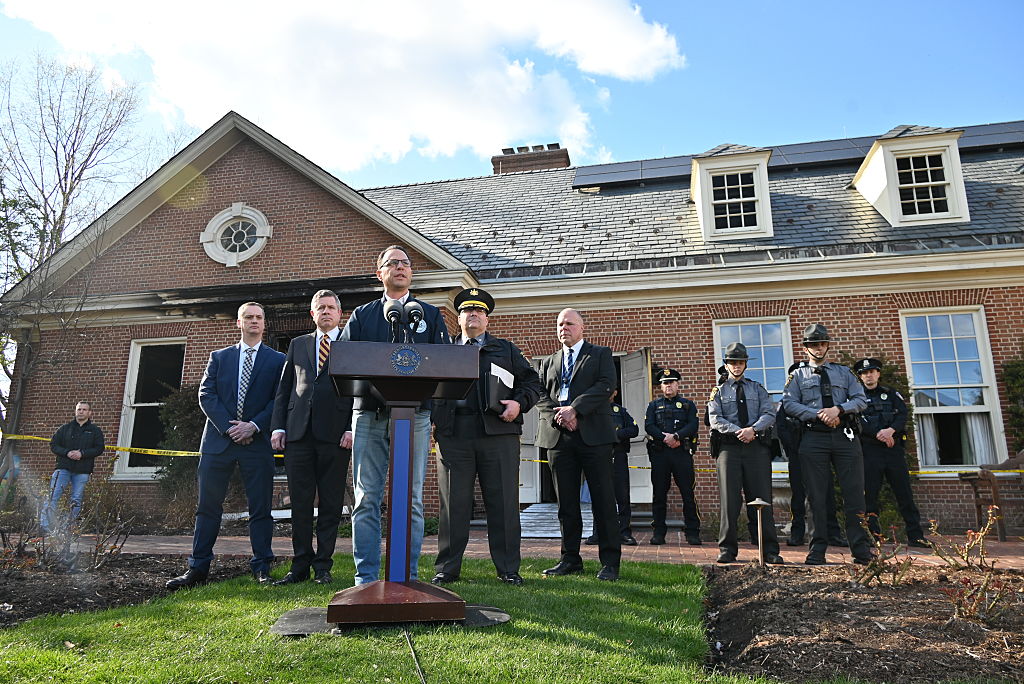 Official governor's residence in US state of Pennsylvania targeted in suspected arson attack