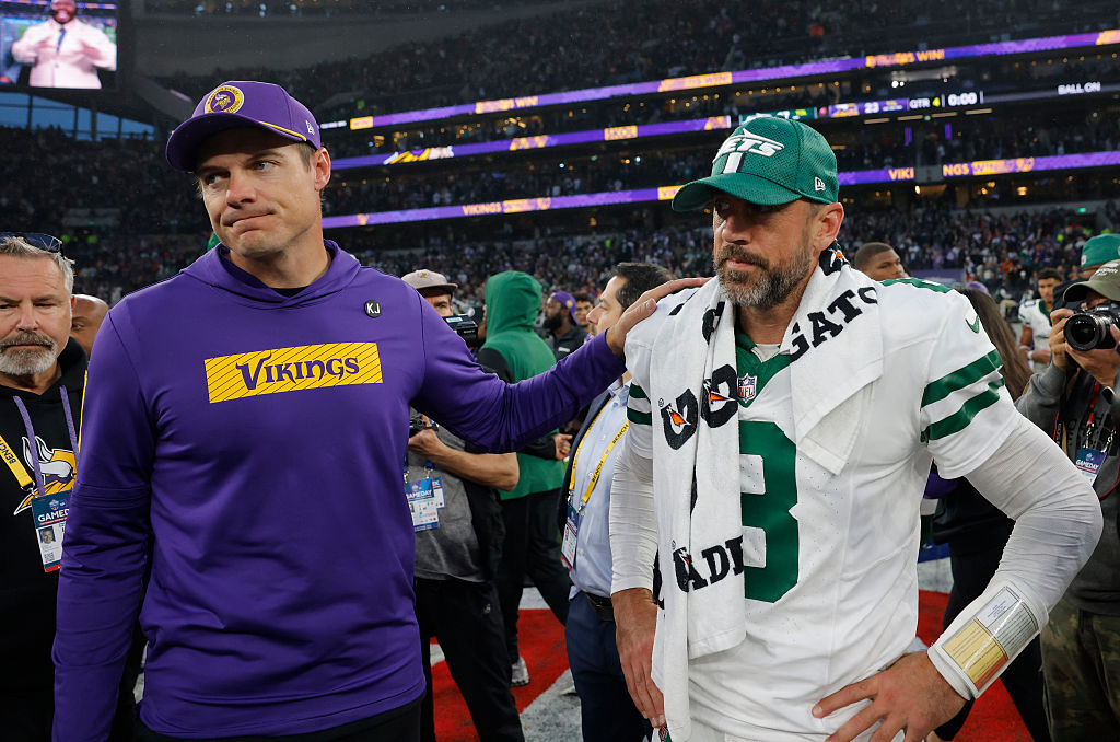 New York Jets v Minnesota Vikings NFL London 2024 match