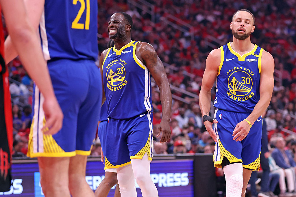 Golden State Warriors play Houston Rockets During NBA Playoffs Game 2 In Houston
