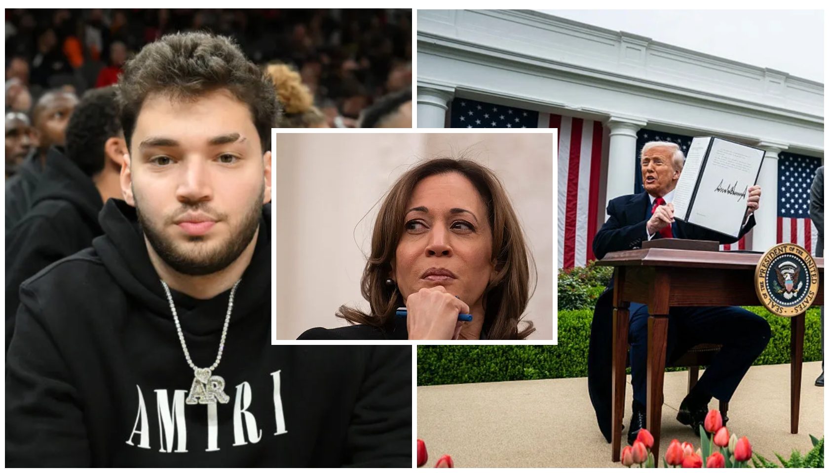 Adin Ross Claims He Lost $10 Million Because of Trump's Tariffs