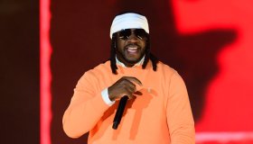 Young Dro performs at Birthday Bash 2025.