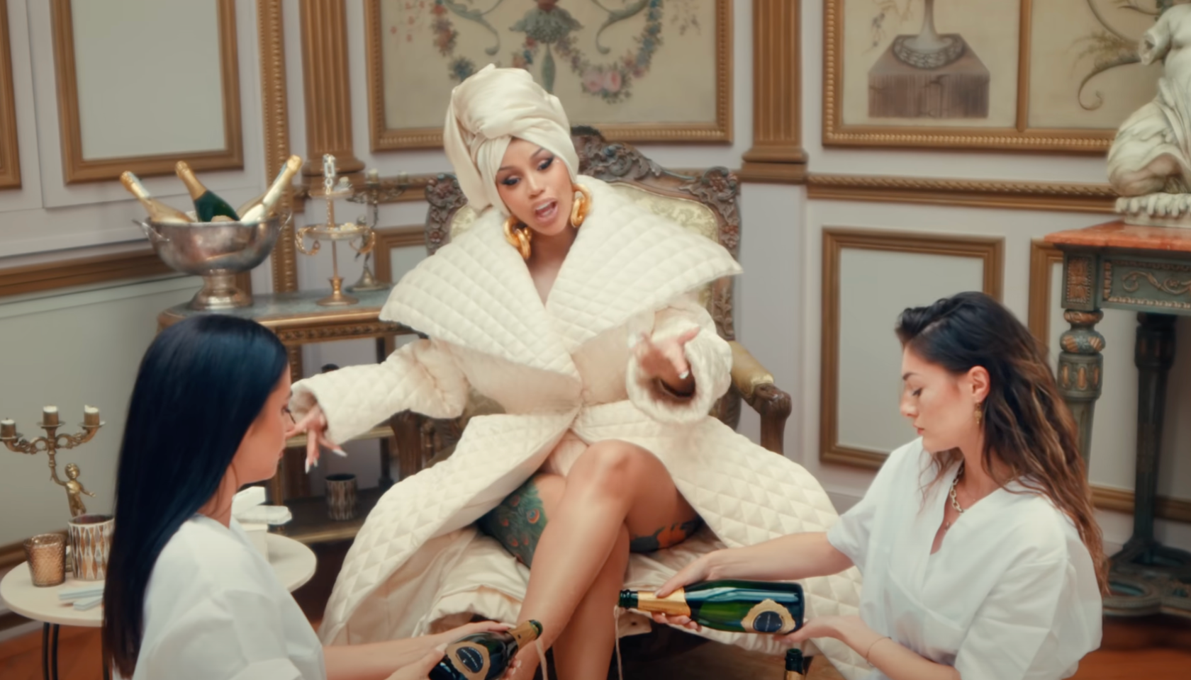 Cardi B x Imaginary Playerz video