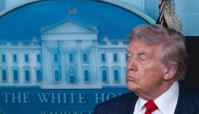 U.S. President Donald Trump Holds Press Conference August 11, 2025