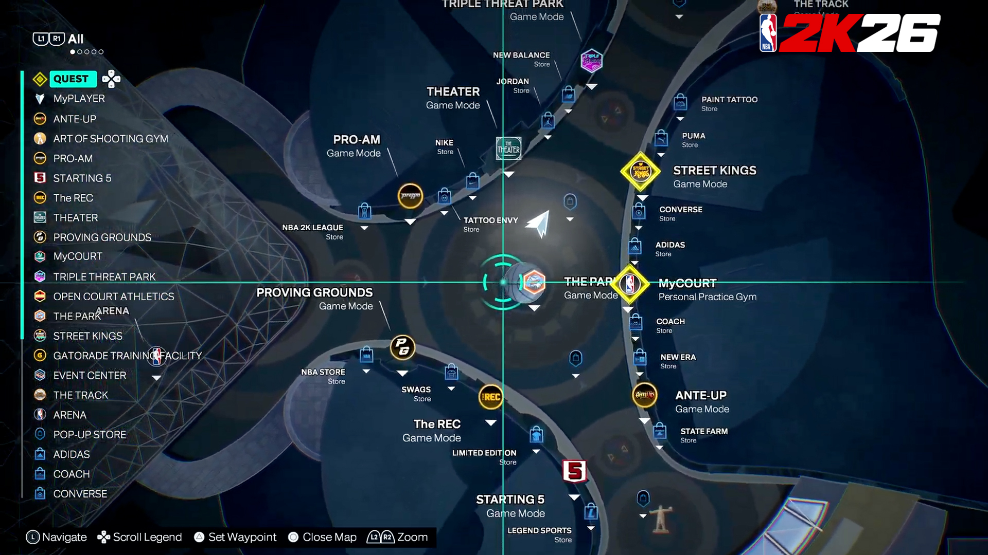 NBA 2K26 The City
