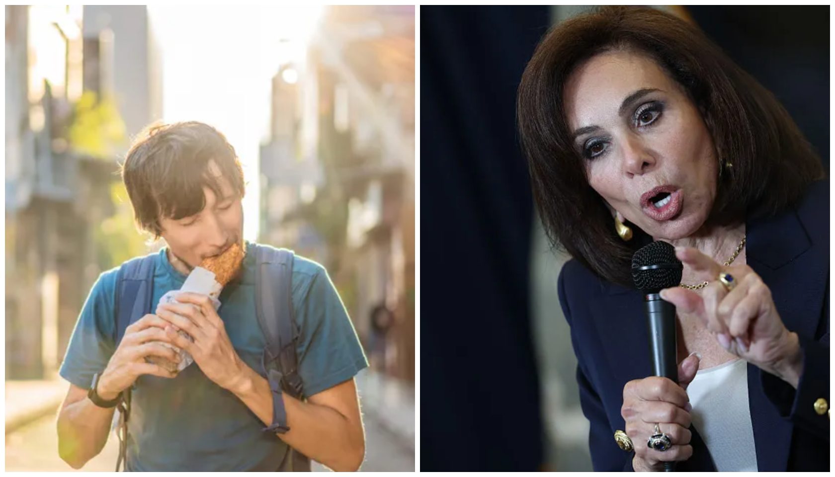 Jeanine Pirro Celebrates Subway Sandwich Thrower's Arrest