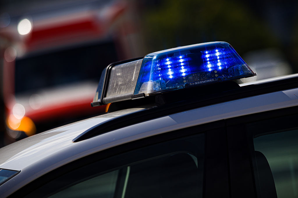 Police blue light