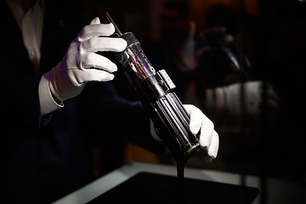 Darth Vader's Lightsaber Among Iconic Film Memorabilia Going To Auction