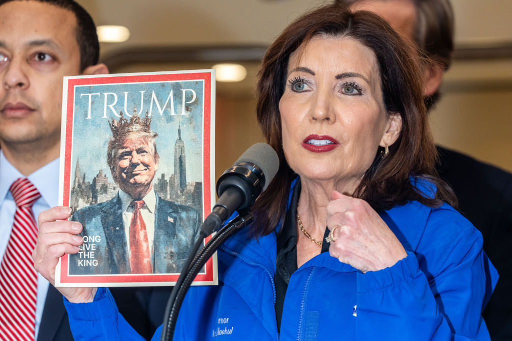 New York Governor Hochul Holds News Conference In Grand Central Terminal