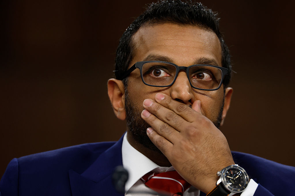 FBI Director Kash Patel, Alexis Wilkins,  Kyle Seraphin, jet