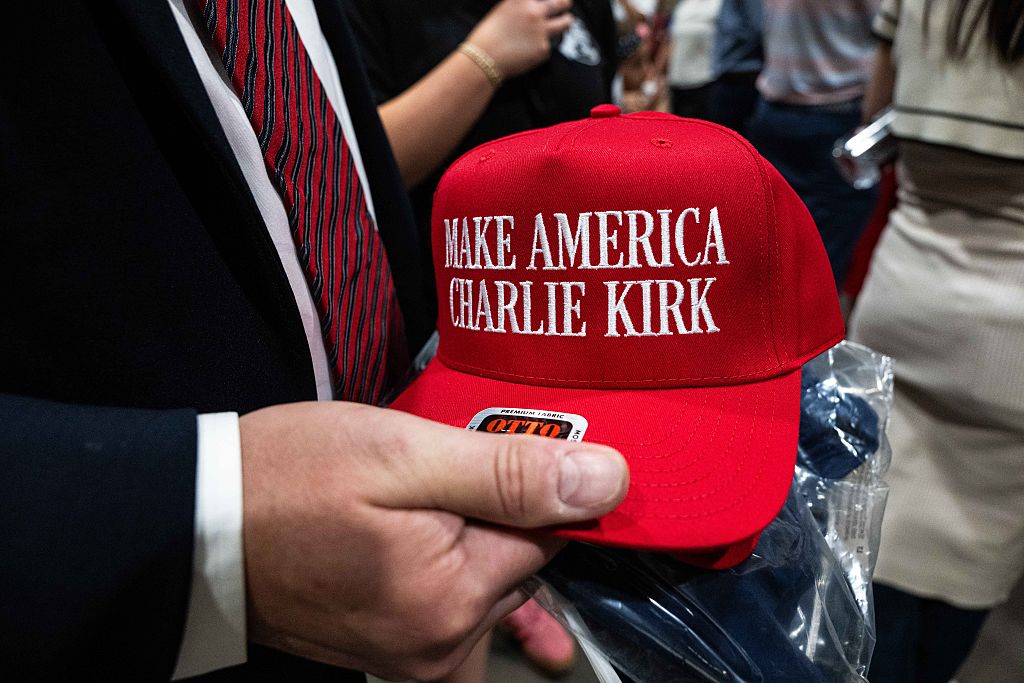 Trump pays tribute at Charlie Kirk memorial, widow says she has forgiven suspect