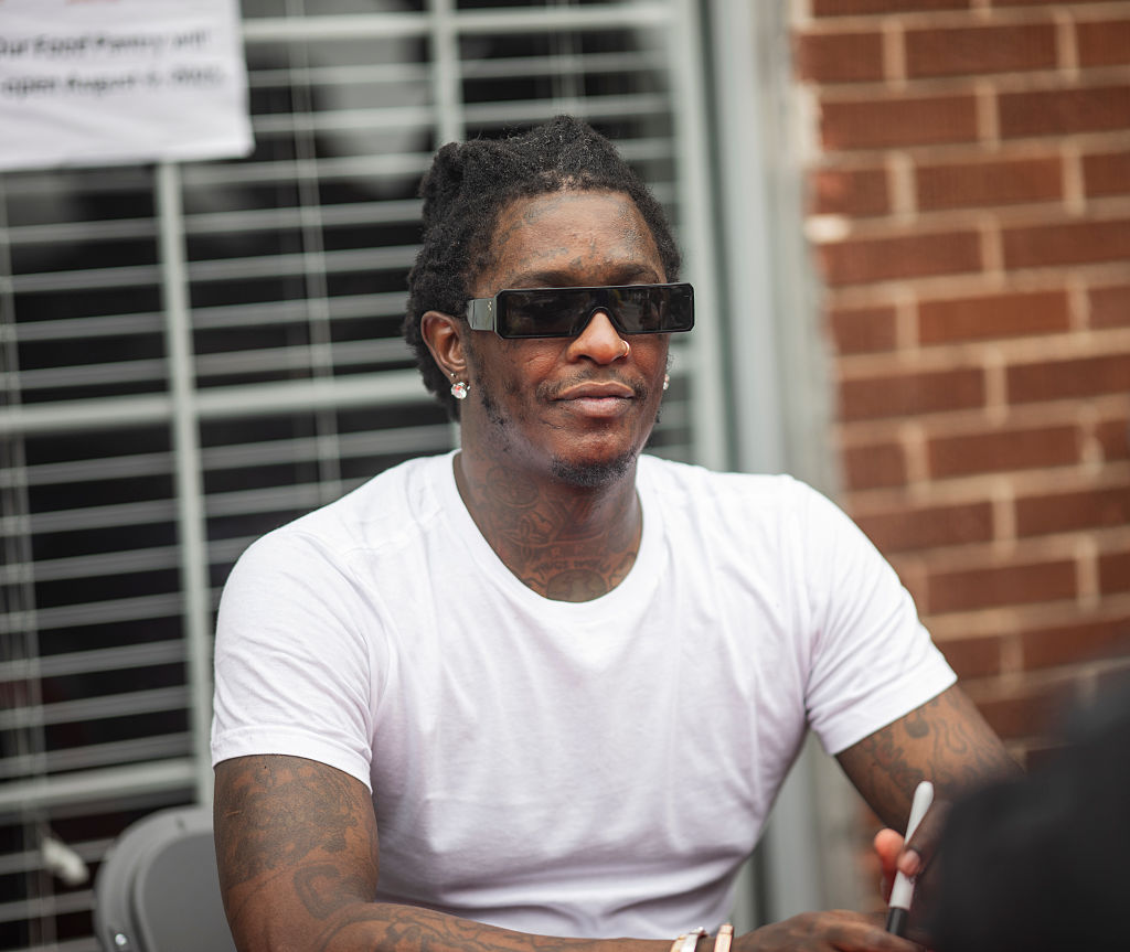 Young Thug Makes Surprise Appearance At Back-to-School Event
